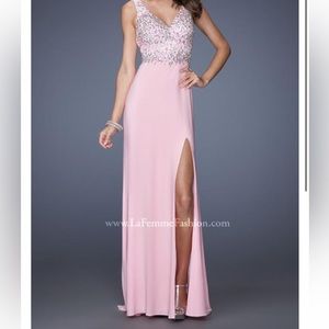 La Femme brand prom dress